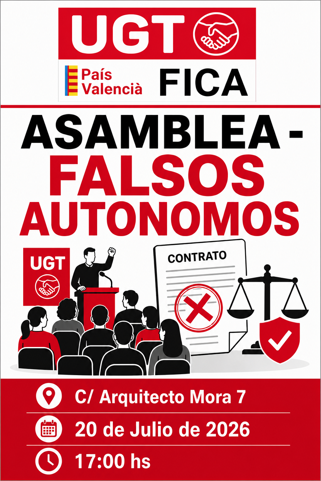 ASAMBLEA - FALSOS AUTONOMOS